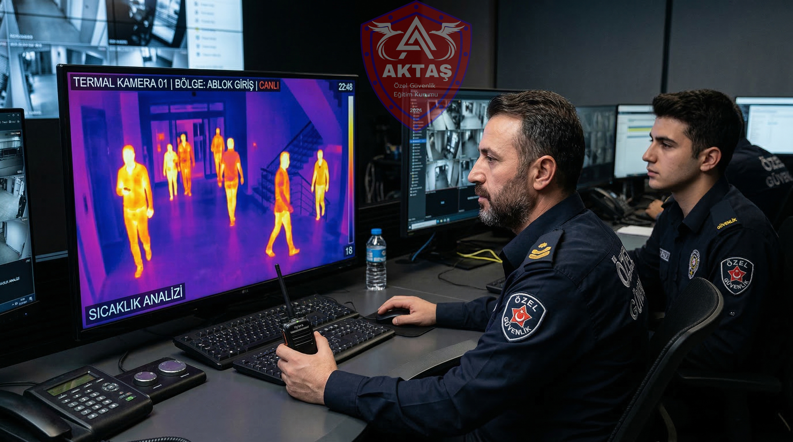 Termal kamera ile çevre güvenliği