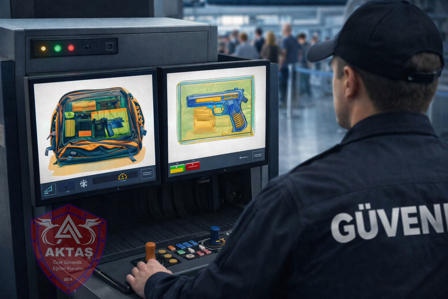 X-Ray cihazı ile bagaj kontrolü